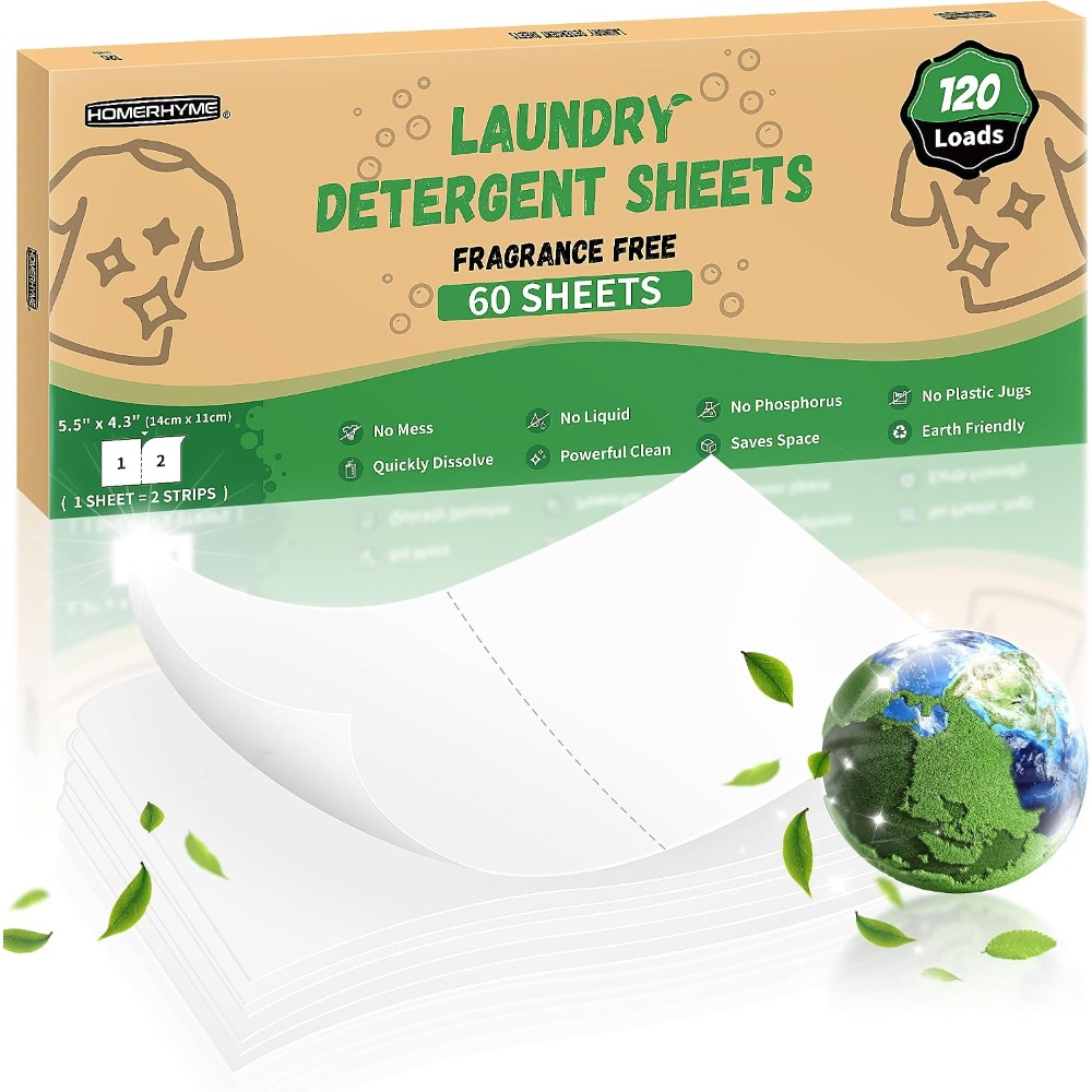 Laundry Strip Eco - Çevre Dostu Hipoalerjenik Kokusuz Çamaşır Deterjanı