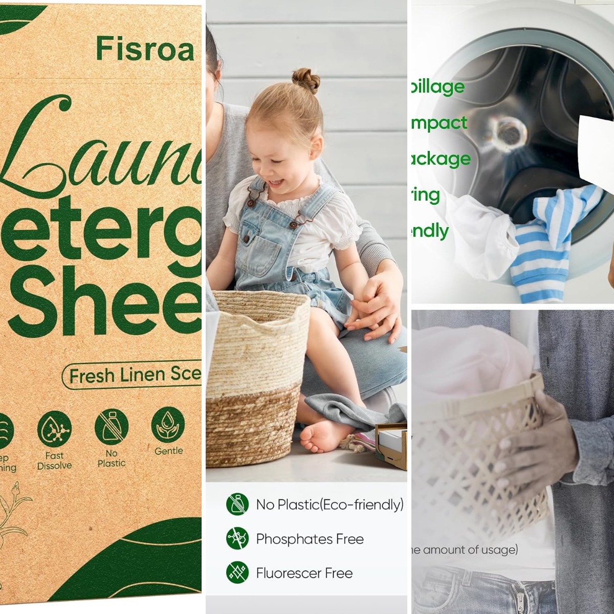 Laundry Strip Eco - Seyahat Boyu Çamaşır Deterjanı Levhaları 300