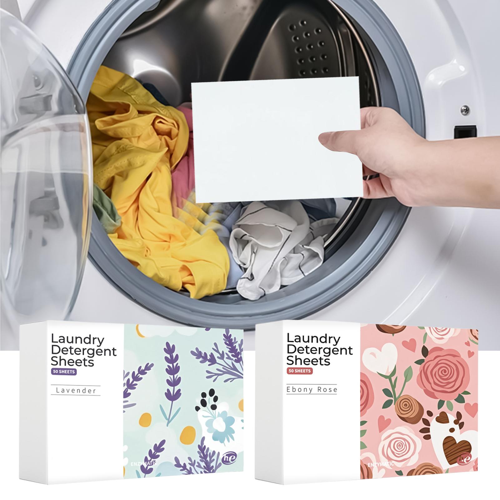 Laundry Strip Eco - Çevre Dostu Çamaşır Sabunu Levhaları 50