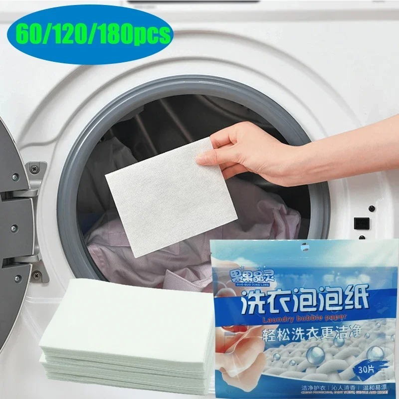 Laundry Strip Eco - 60/120/180 adet çamaşır deterjanı levhalar güçlü