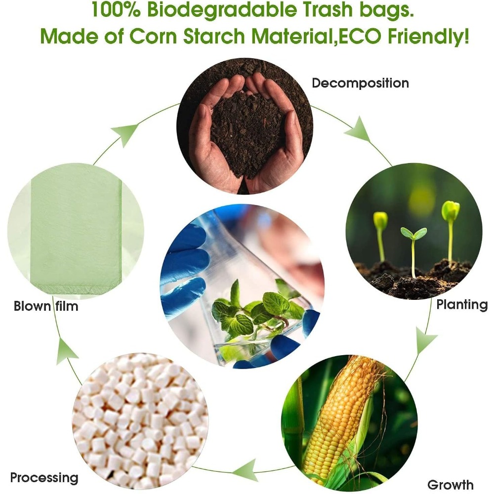 Küçük Çöp Torbaları 1.2 Galon  - Biodegradable Bin Liner incelemesi ve fiyatı